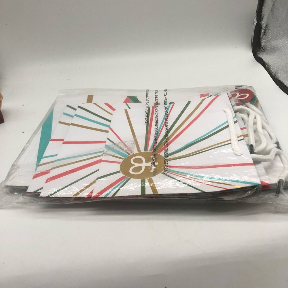 Arbonne gift bags, tags and tissue paper